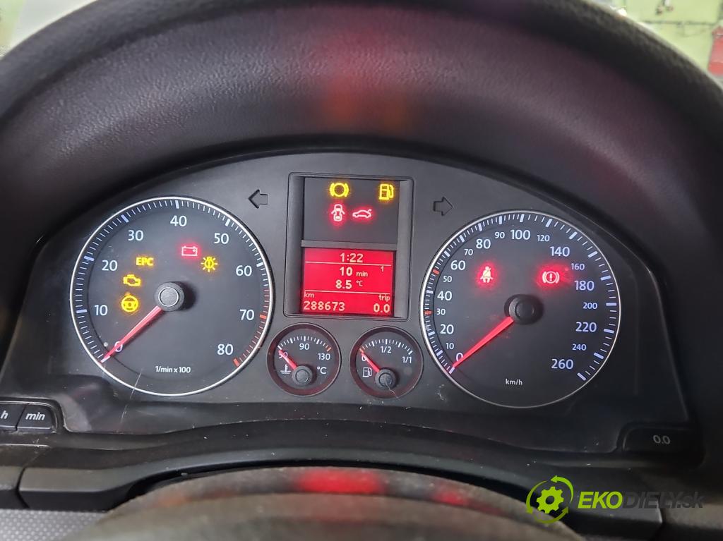 Vw Golf V 2003-2009 1.6 FSI 116 hp manual 85 kW 1598 cm3 5- Přístrojová deska 1K0920863A (Přístrojová deska)