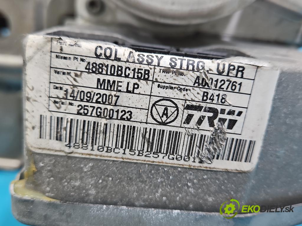 Nissan Micra K12 2003-2010 1.4 16V 88 HP manual 65 kW 1386 cm3 3- čerpadlo posilovač 48810BC15B (Servočerpadlo)