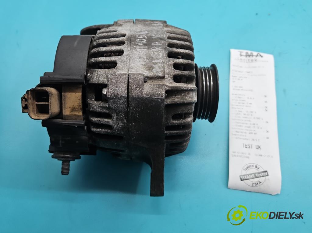 Nissan Micra K12 2003-2010 1.4 16V 88 HP manual 65 kW 1386 cm3 3- Alternator 23100-AX600 (Alternátor)