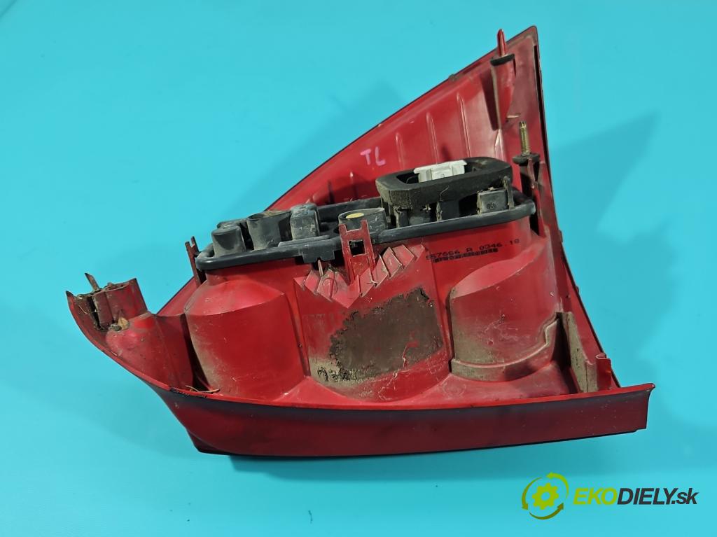 Peugeot 307 1.6 hdi 109 HP manual 80 kW 1560 cm3 5- svetlo / reflektor zadné ľavé 557686A (Kľučka dverí ostatné)