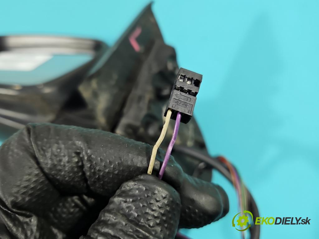 Peugeot 307 1.6 hdi 109 hp manual 80 kW 1560 cm3 5- zpětné zrcátko levé  (Klika dveří ostatní)