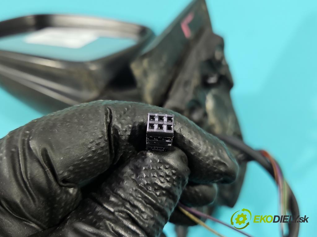 Peugeot 307 1.6 hdi 109 hp manual 80 kW 1560 cm3 5- zpětné zrcátko levé  (Klika dveří ostatní)