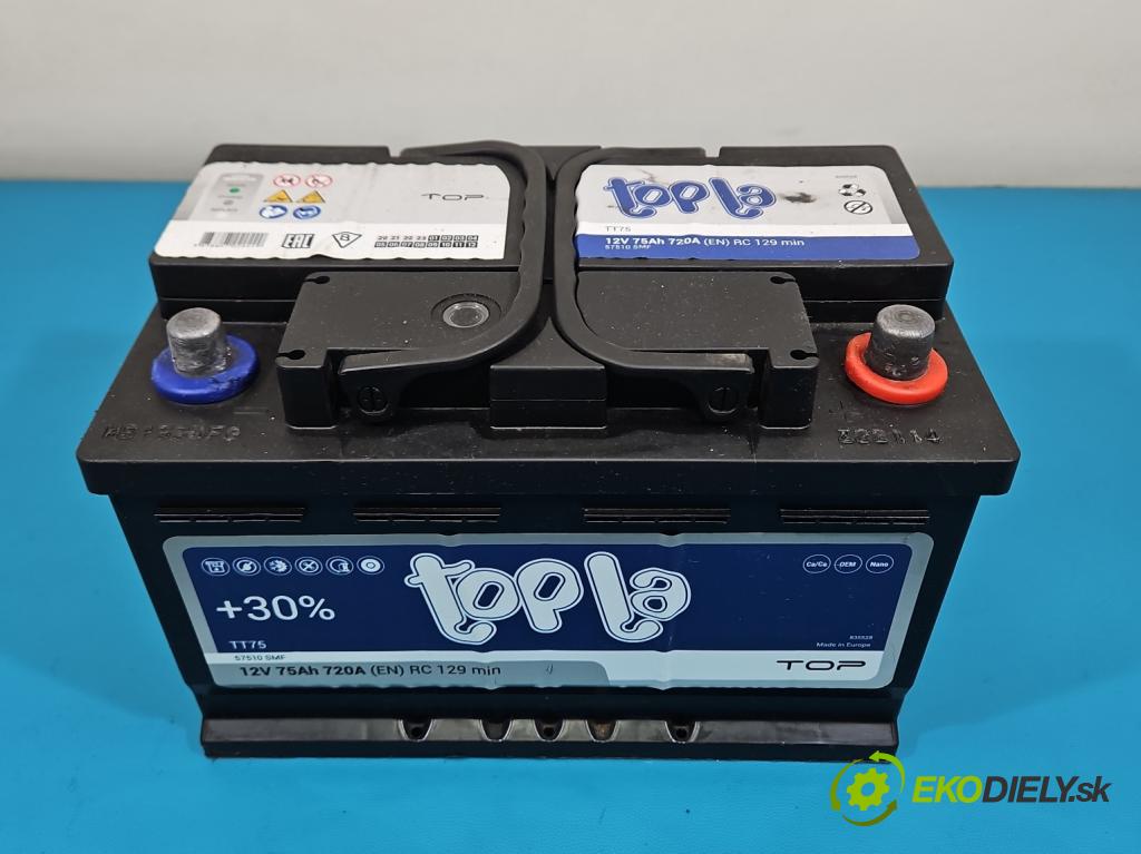 Peugeot 307 1.6 hdi 109 HP manual 80 kW 1560 cm3 5- Akumulator automobilovy 