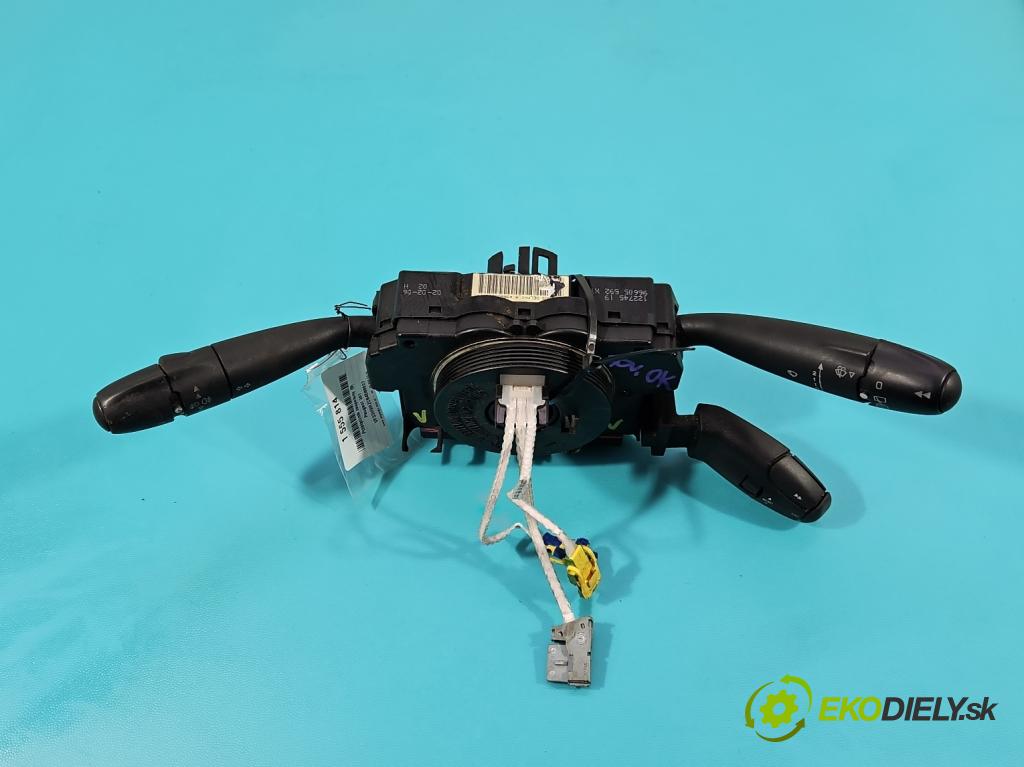 Peugeot 307 1.6 hdi 109 HP manual 80 kW 1560 cm3 5- prepínač komplex: 96605592XT (Prepínacie páčky pod volantom)