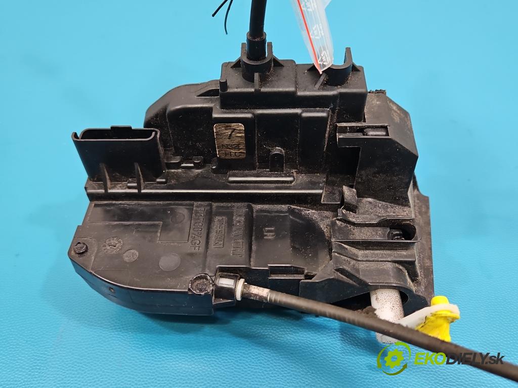 Nissan Qashqai I J10 2006-2013 1.6 16V 117 HP manual 86 kW 1598 cm3 5- zámok predné ľavý