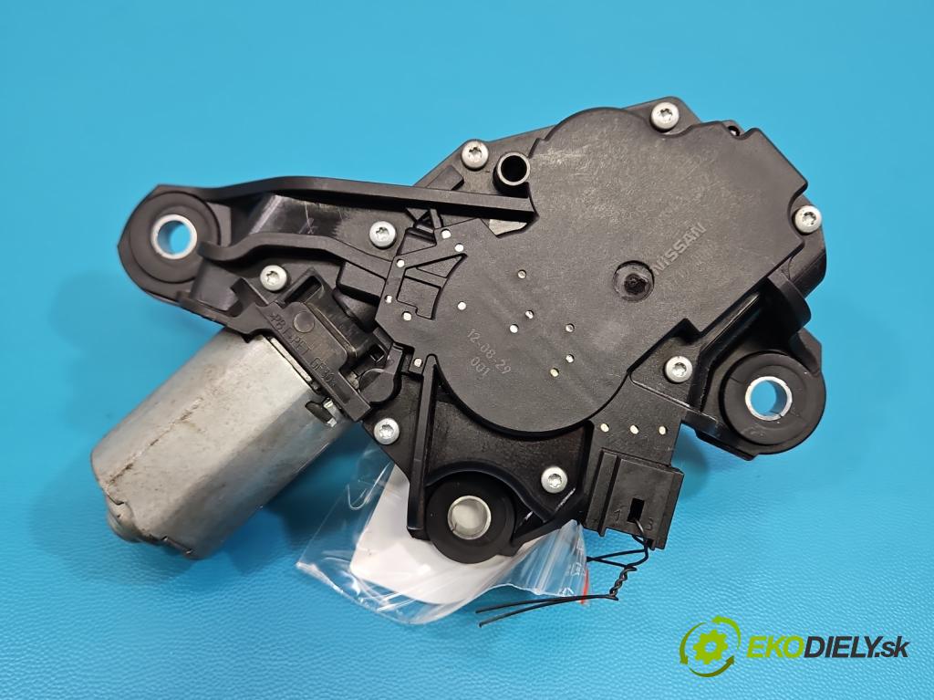 Nissan Qashqai I J10 2006-2013 1.6 16V 117 hp manual 86 kW 1598 cm3 5- motor stěrače zadní 0390201820