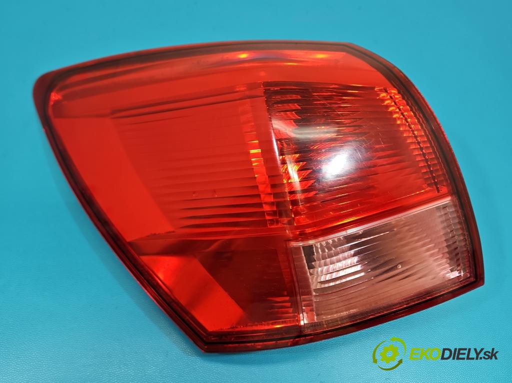 Nissan Qashqai I J10 2006-2013 1.6 16V HR16DE: 117 HP manual 86 kW 1598 cm3 5- svetlo / reflektor zadné ľavé  (Kľučka dverí ostatné)