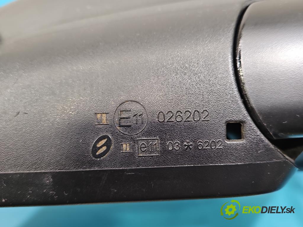 Nissan Qashqai I J10 2006-2013 1.6 16V 117 hp manual 86 kW 1598 cm3 5- zpětné zrcátko pravé  (Klika dveří ostatní)