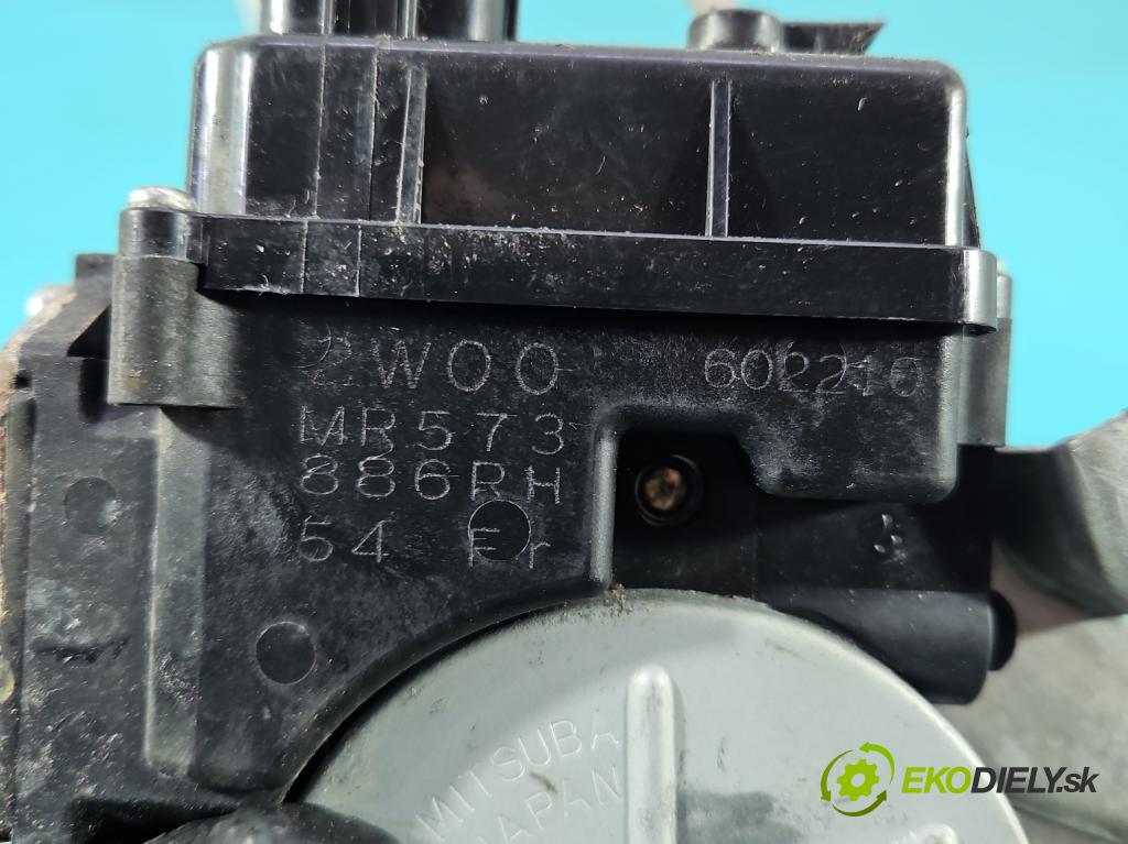 Mitsubishi Outlander I 2003-2006 2.0 16V 136 HP manual 100 kW 1997 cm3 5- mechanizmus okna predné pravý MR573886
