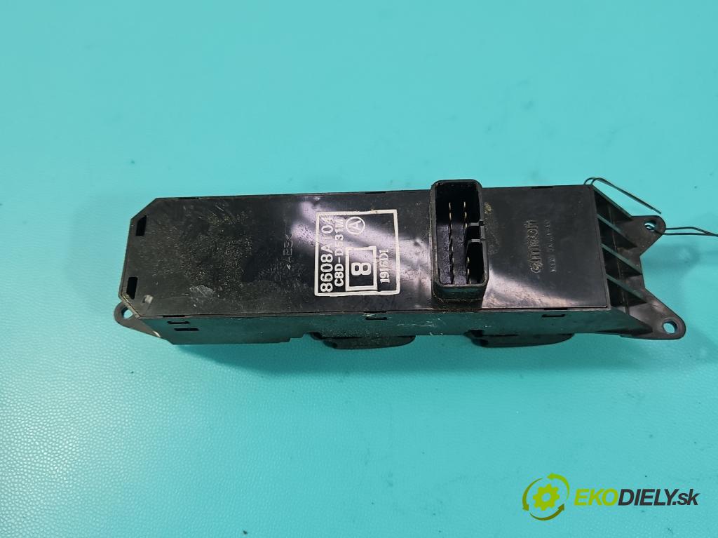 Mitsubishi Outlander I 2003-2006 2.0 16V 136 HP manual 100 kW 1997 cm3 5- prepínač okien spätných zrkadiel 8608A104