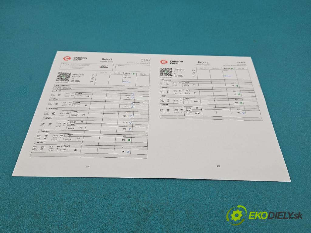 Peugeot 307 1.6 hdi 109 HP manual 80 kW 1560 cm3 5- vstrek 0445110159 (Vstrekovač paliva)