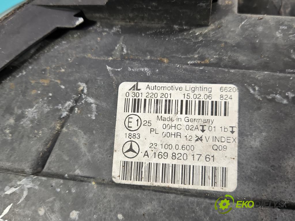 Mercedes B W245 2005-2011 2.0 CDI 109 HP manual 80 kW 1992 cm3 5- Reflektor: ľavý 0301220201 (Kľučka dverí ostatné)