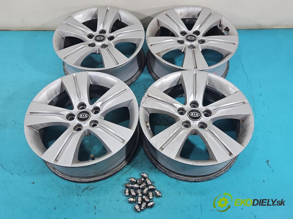Kia Sportage III 2010-2015 2.0 crdi 136hp automatic 100 kW 1995 cm3 5- Felga hliník 17" komplet 52910-3U210
