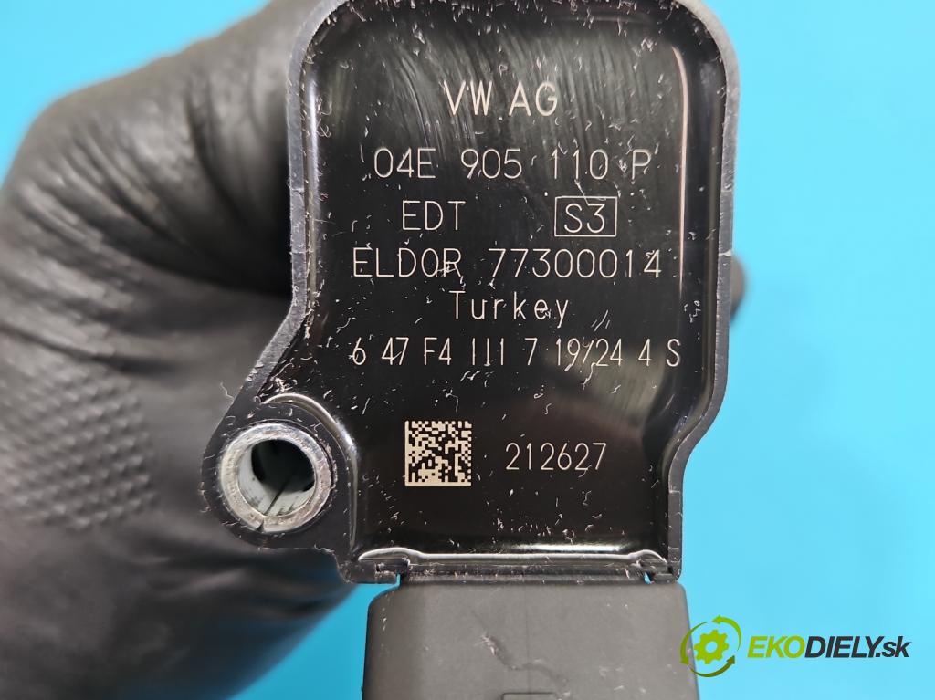 Skoda Kamiq 1.0 TSI 116 hp automatic 85 kW 999 cm3 5- cívka zapalovací 04E905110P (Zážehová cívka)