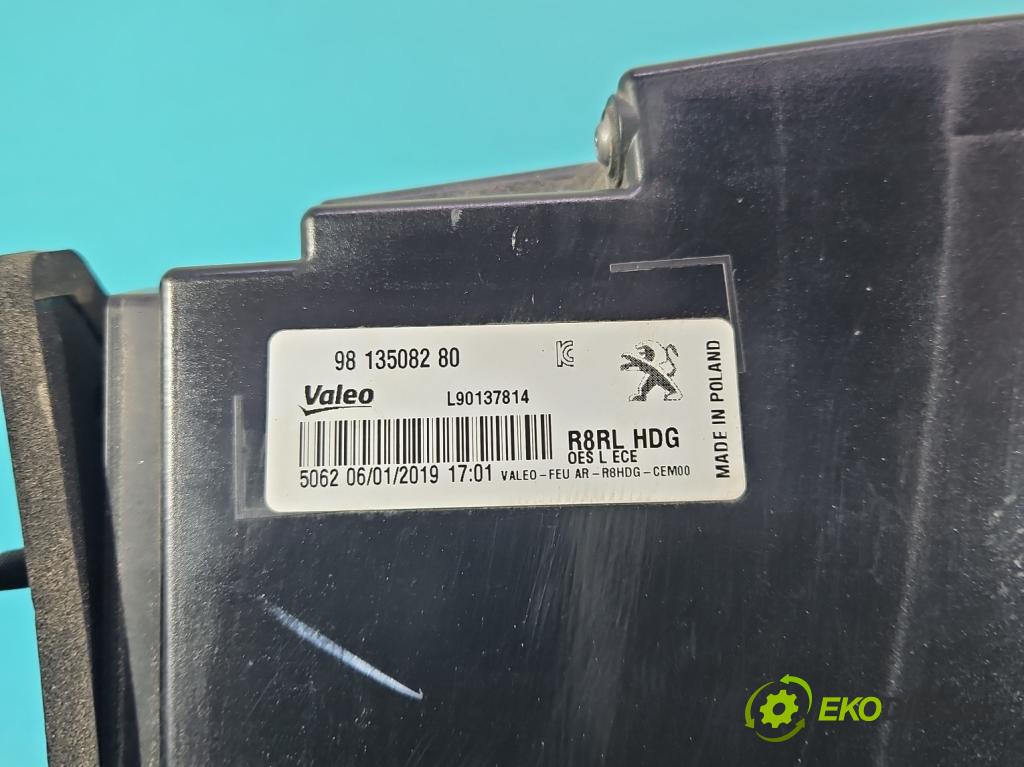 Peugeot 508 II 2018- 1.6 224hp automatic 165 kW 1598 cm3 5- svetlo / reflektor zadné ľavé 9813508280 (Kľučka dverí ostatné)