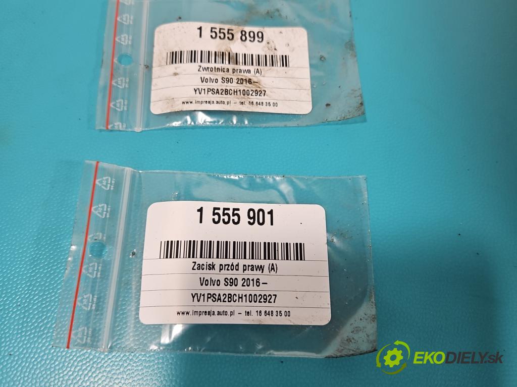 Volvo S90 II 2016- 2.0 T 320KM automatic 235 kW 1969 cm3 4- náboj pravé  (Náboj kolesa)