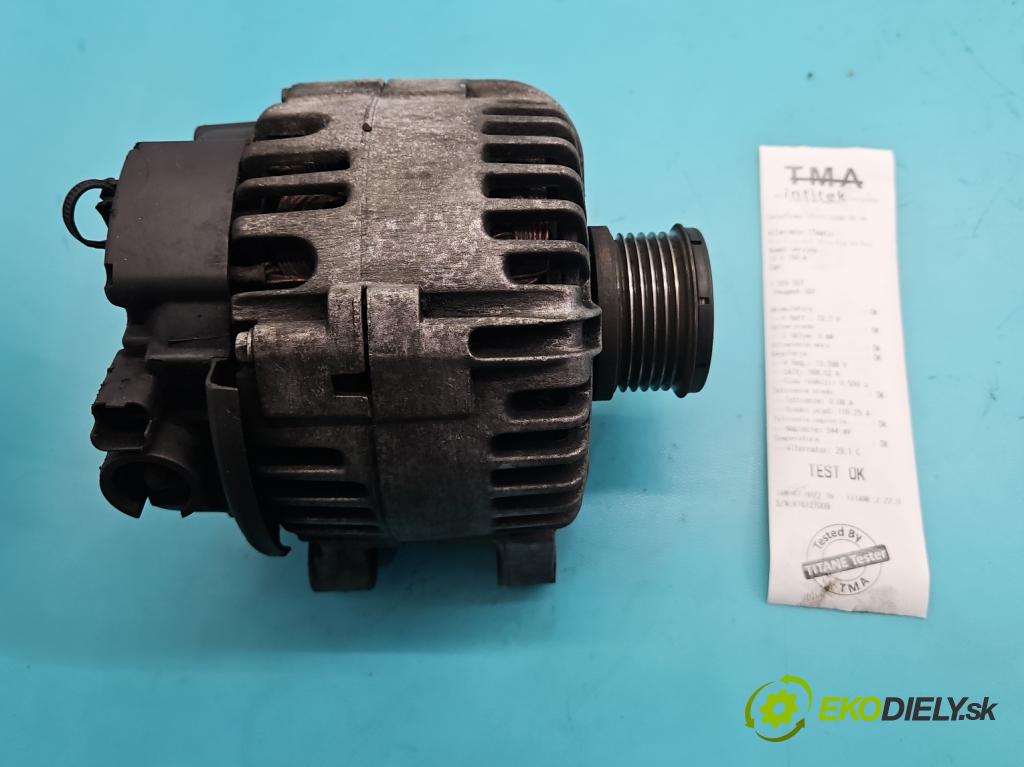 Peugeot 307 1.6 hdi 109 HP manual 80 kW 1560 cm3 5- Alternator 9646321780 (Alternátor)