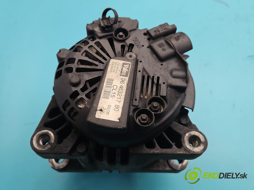 Peugeot 307 1.6 hdi 109 HP manual 80 kW 1560 cm3 5- Alternator 9646321780 (Alternátor)