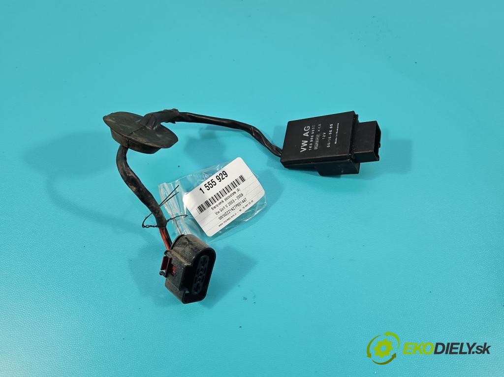 Vw Golf V 2003-2009 1.6 FSI 116 hp manual 85 kW 1598 cm3 5- řídící jednotka 1K0906093E