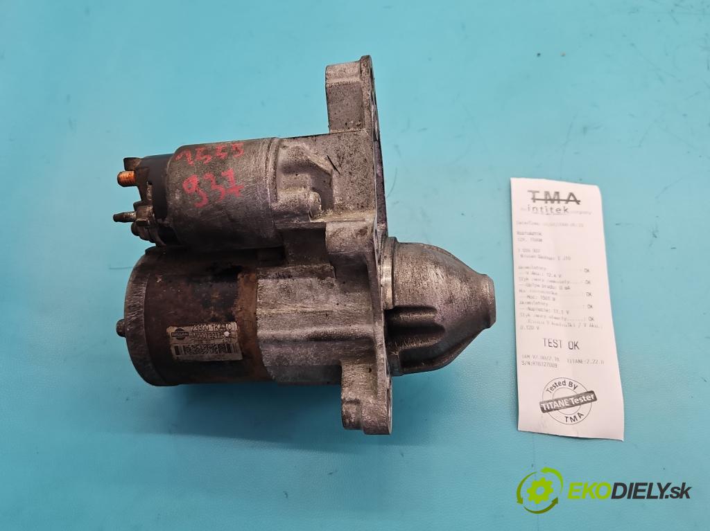 Nissan Qashqai I J10 2006-2013 1.6 16V 117 hp manual 86 kW 1598 cm3 5- startér: 233001KA1C (Startér)