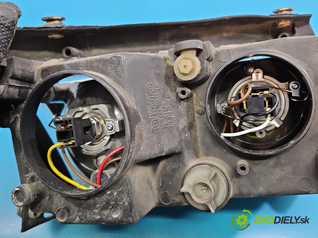 Vw Passat B5 1995-2005 1.9 tdi 90 HP manual 66 kW 1896 cm3 4- Reflektor: ľavý  (Kľučka dverí ostatné)