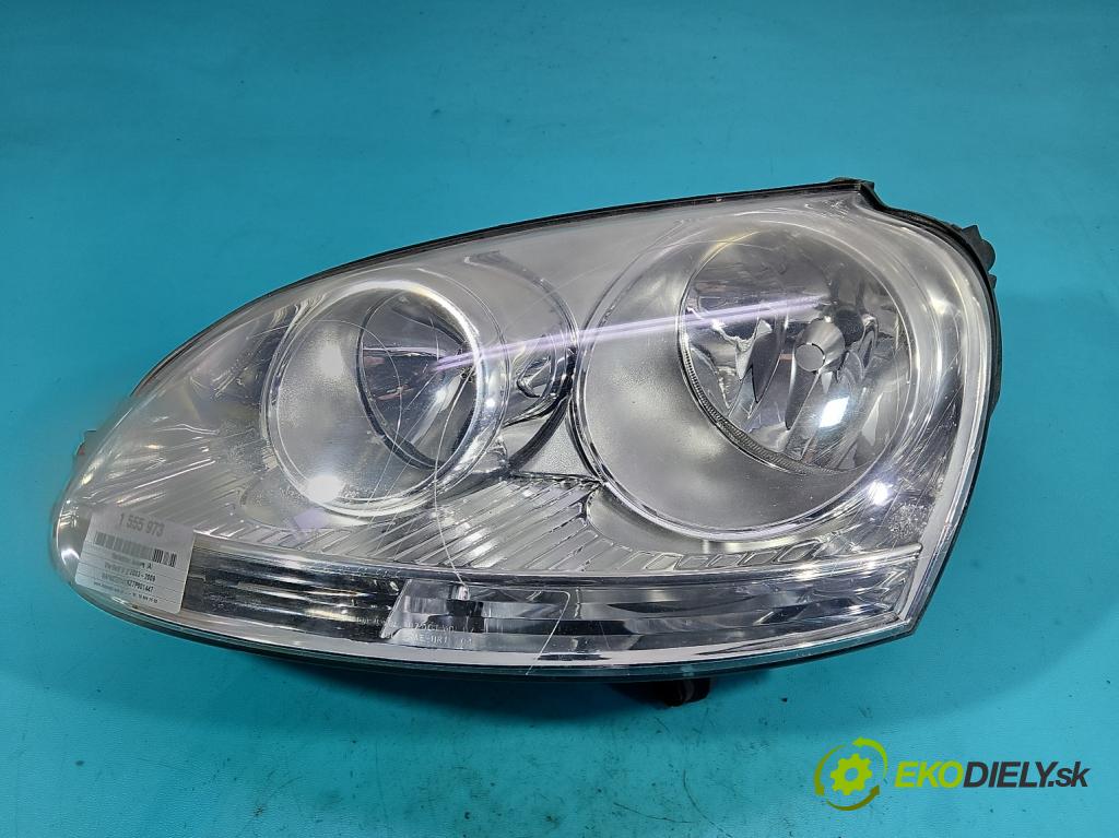 Vw Golf V 2003-2009 1.6 FSI 116 HP manual 85 kW 1598 cm3 5- Reflektor: ľavý  (Kľučka dverí ostatné)