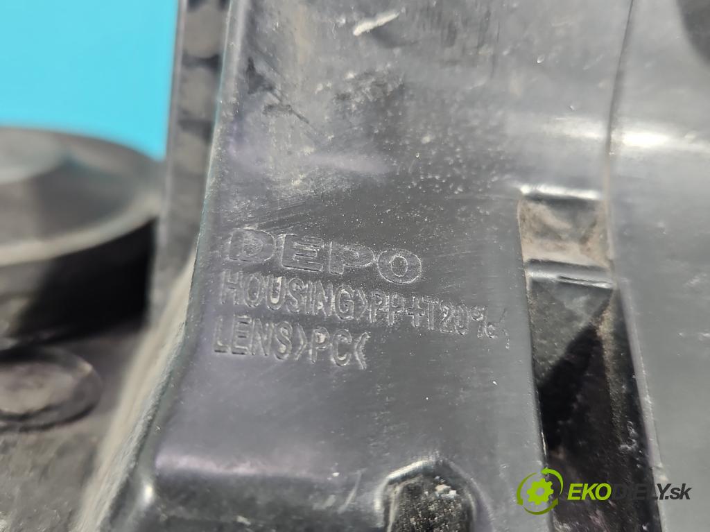 Vw Golf V 2003-2009 1.6 FSI 116 HP manual 85 kW 1598 cm3 5- Reflektor: pravý  (Svetlo predné pravé)