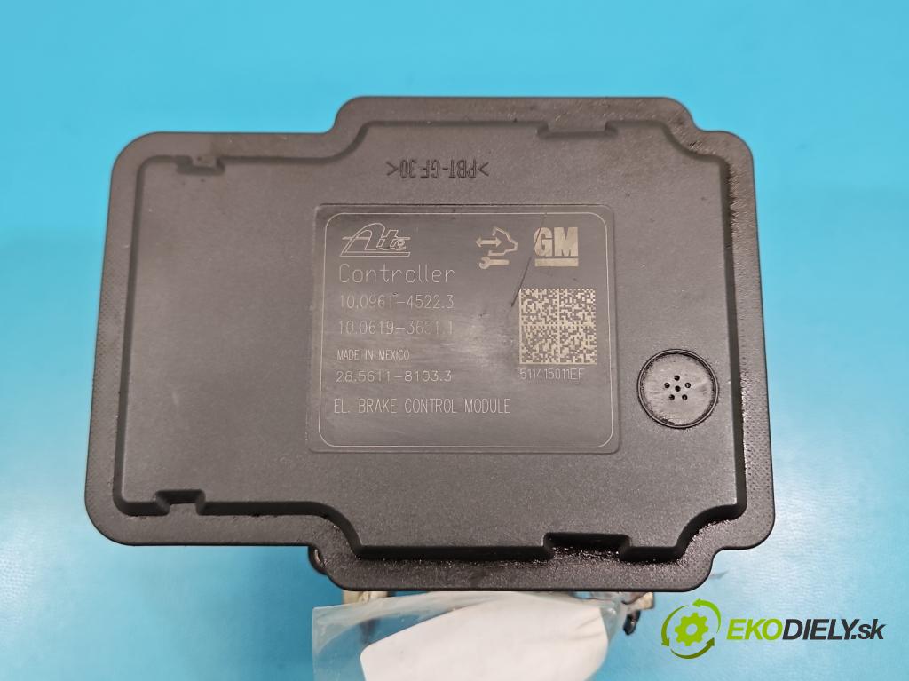 Opel Astra IV 2009-2015 1.7 cdti 125 HP manual 92 kW 1686 cm3 5- čerpadlo abs 13356789 (Pumpa ABS)