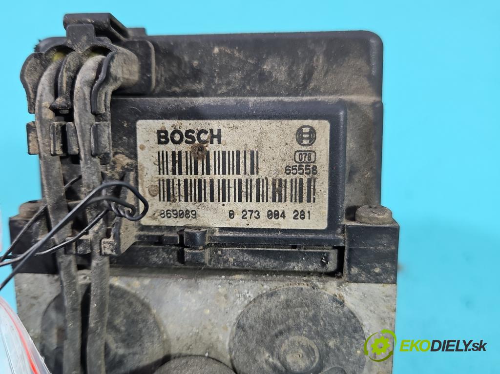 Vw Passat B5 1995-2005 1.9 tdi 90 HP manual 66 kW 1896 cm3 4- čerpadlo abs 0273004281 (Pumpa ABS)