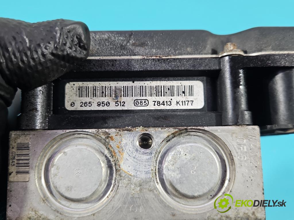 Toyota Auris I 2006-2013 2.0 D4D 126 HP manual 93 kW 1998 cm3 5- čerpadlo abs 0265235065 (Pumpa ABS)