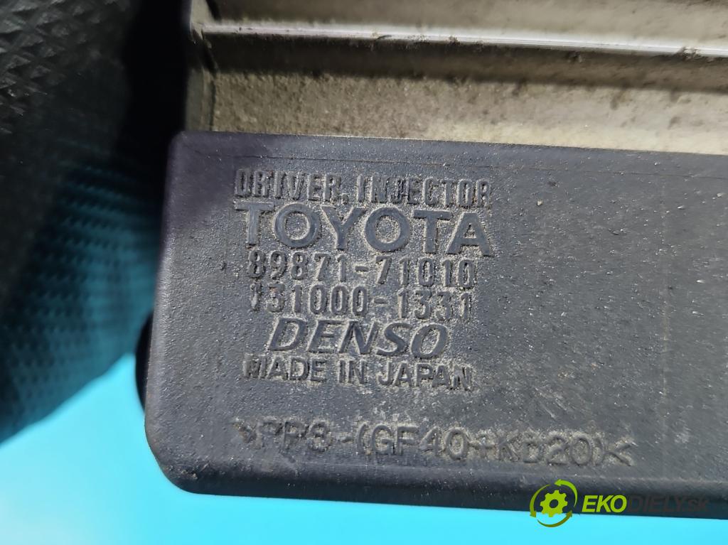 Toyota Auris I 2006-2013 2.0 D4D 126 hp manual 93 kW 1998 cm3 5- řídící jednotka 89871-71010