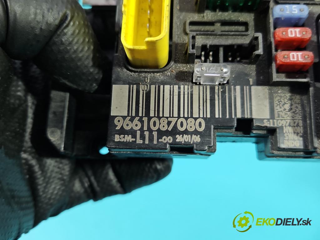 Peugeot 307 1.6 hdi 109 hp manual 80 kW 1560 cm3 5- řídící jednotka 9661087080