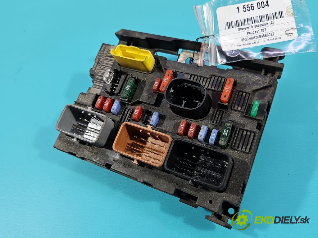 Peugeot 307 1.6 hdi 109 hp manual 80 kW 1560 cm3 5- řídící jednotka 9661087080