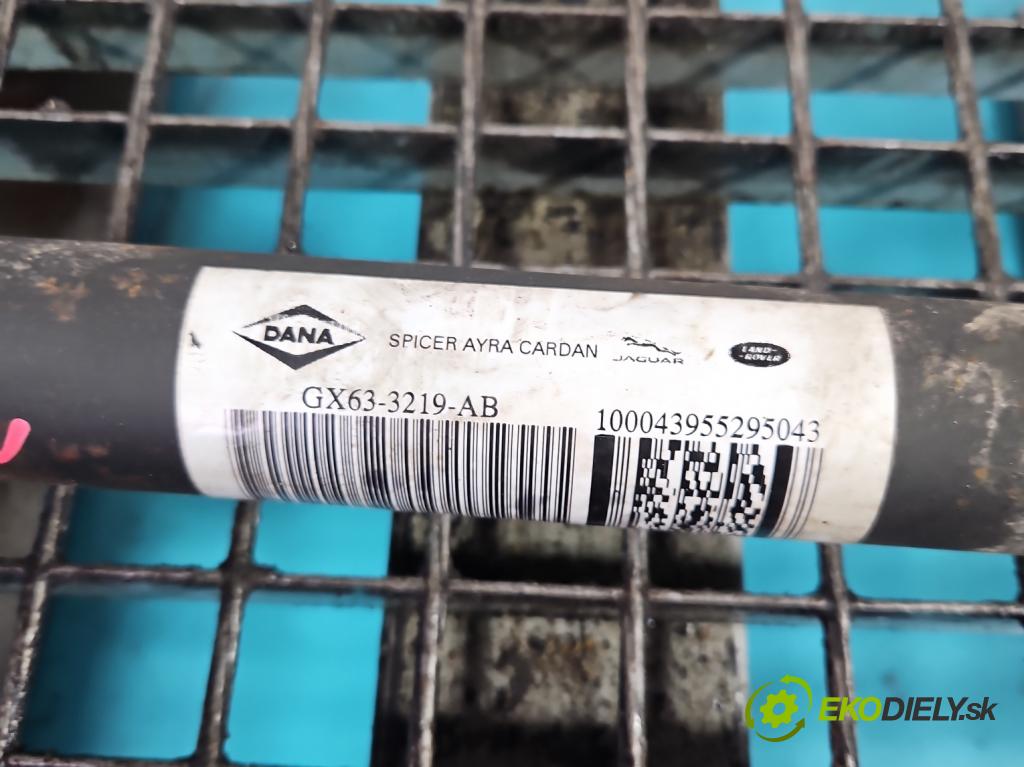 Jaguar XF II X260 2015- 3.0 V6 340KM automatic 250 kW 2995 cm3 4- hřídel hnací přední GX63-3219-AB