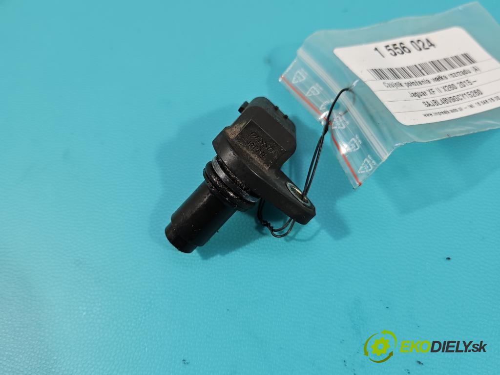 Jaguar XF II X260 2015- 3.0 V6 340KM: automatic 250 kW 2995 cm3 4- snímač pozícia: válka načasovanie 6G9N-12K073-BB (Snímač polohy kľukového hriadeľa)