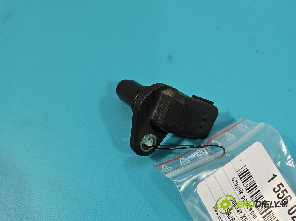 Jaguar XF II X260 2015- 3.0 V6 340KM: automatic 250 kW 2995 cm3 4- snímač pozícia: válka načasovanie 6G9N-12K073-BB (Snímač polohy kľukového hriadeľa)