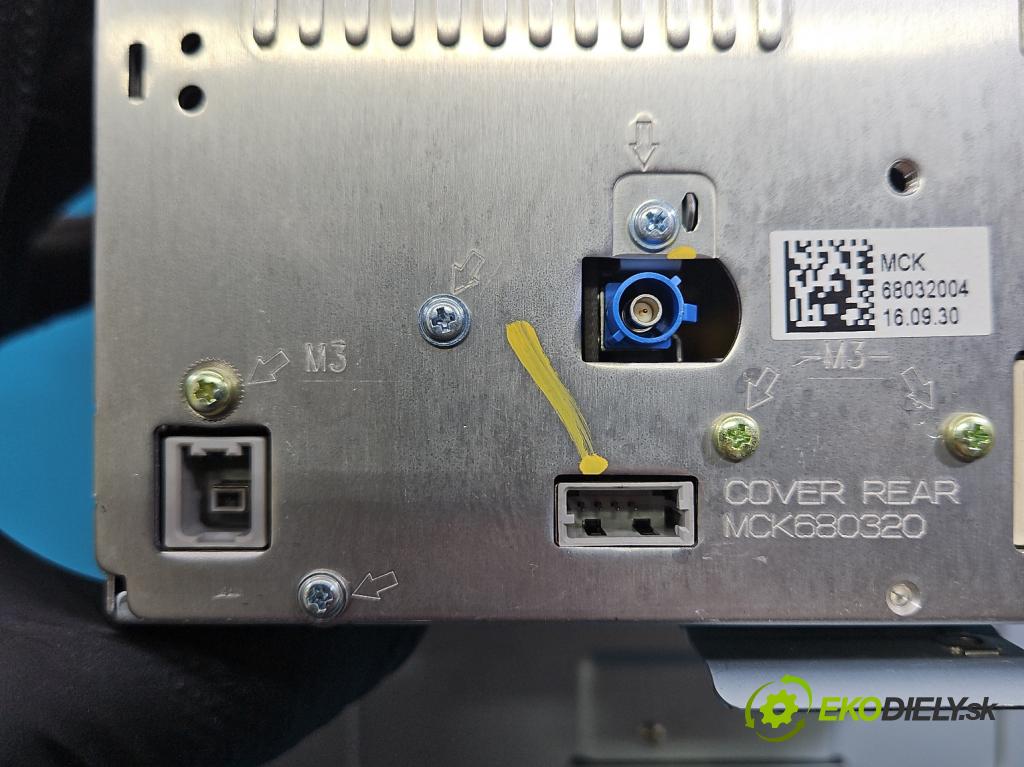 Kia Niro I 2016-2022 1.6 GDI 105 HP automatic 77 kW 1580 cm3 5- Radio originál 96550-G5010