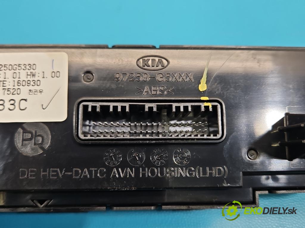 Kia Niro I 2016-2022 1.6 GDI 105 HP automatic 77 kW 1580 cm3 5- panel kúrenia 97250G5330
