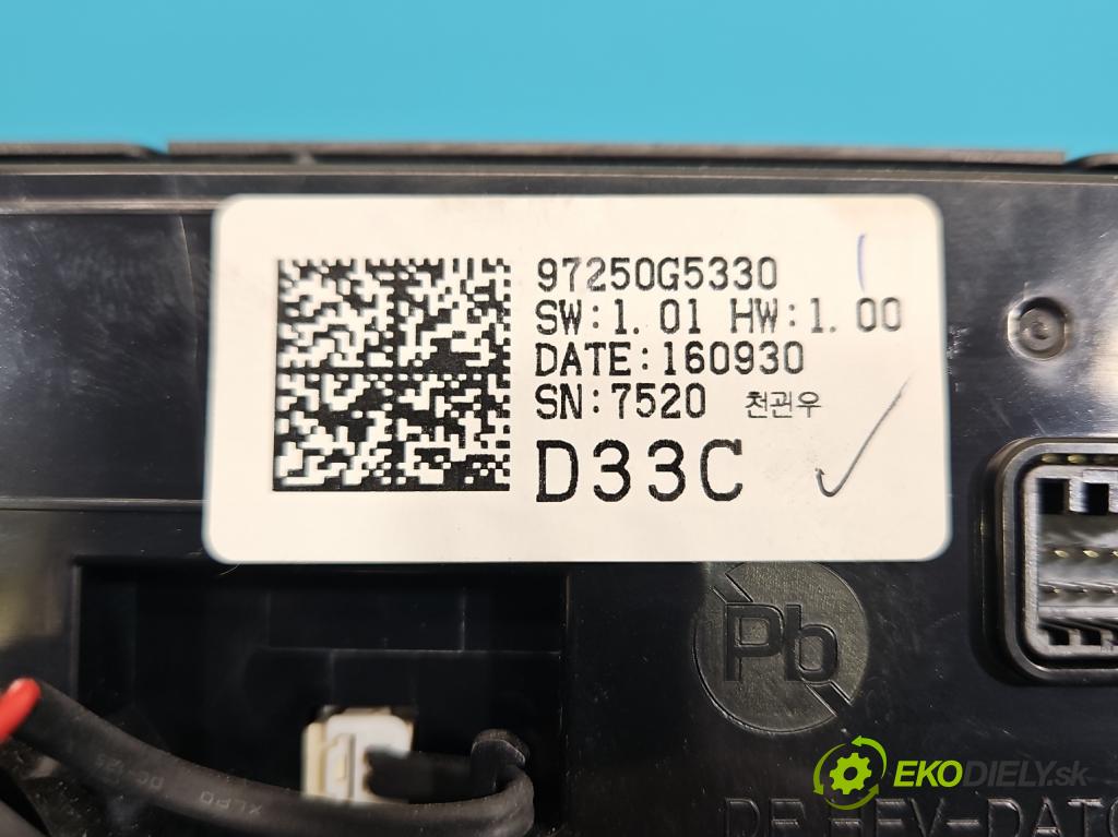 Kia Niro I 2016-2022 1.6 GDI 105 HP automatic 77 kW 1580 cm3 5- panel kúrenia 97250G5330