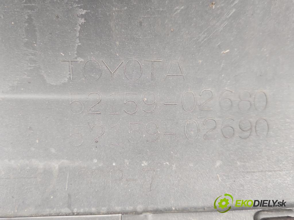 Toyota Auris I 2006-2013 2.0 D4D 126 HP manual 93 kW 1998 cm3 5- nárazník predné  (Kľučka dverí ostatné)