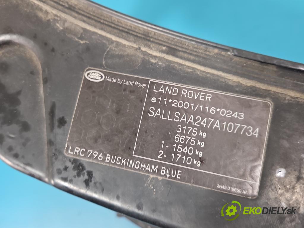 Land rover Range Rover sport I L320 3.6 TD V8 368DT 272 HP automatic 200 kW 3628 cm3 5- pas predný AH22-8A297-AA (Výstuha predná)