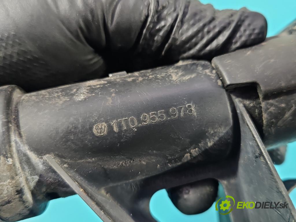 Vw Touran I 2003-2015 2.0 tdi 160 hp manual 118 kW 1968 cm3 5- ostřikovač reflektor: levý 1T0955978 (Motorek ostřikovačů)