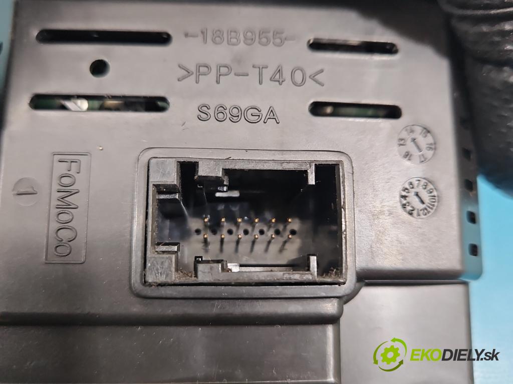 Ford Focus Mk3 2010-2018 1.6 tdci 95 HP manual 70 kW 1560 cm3 5- Zobrazit: F1FT-18B955-GC (Prístrojová doska)