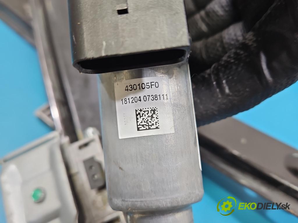 Peugeot 508 II 2018- 1.6 224hp automatic 165 kW 1598 cm3 5- mechanizmus okna predné ľavý 9830160380