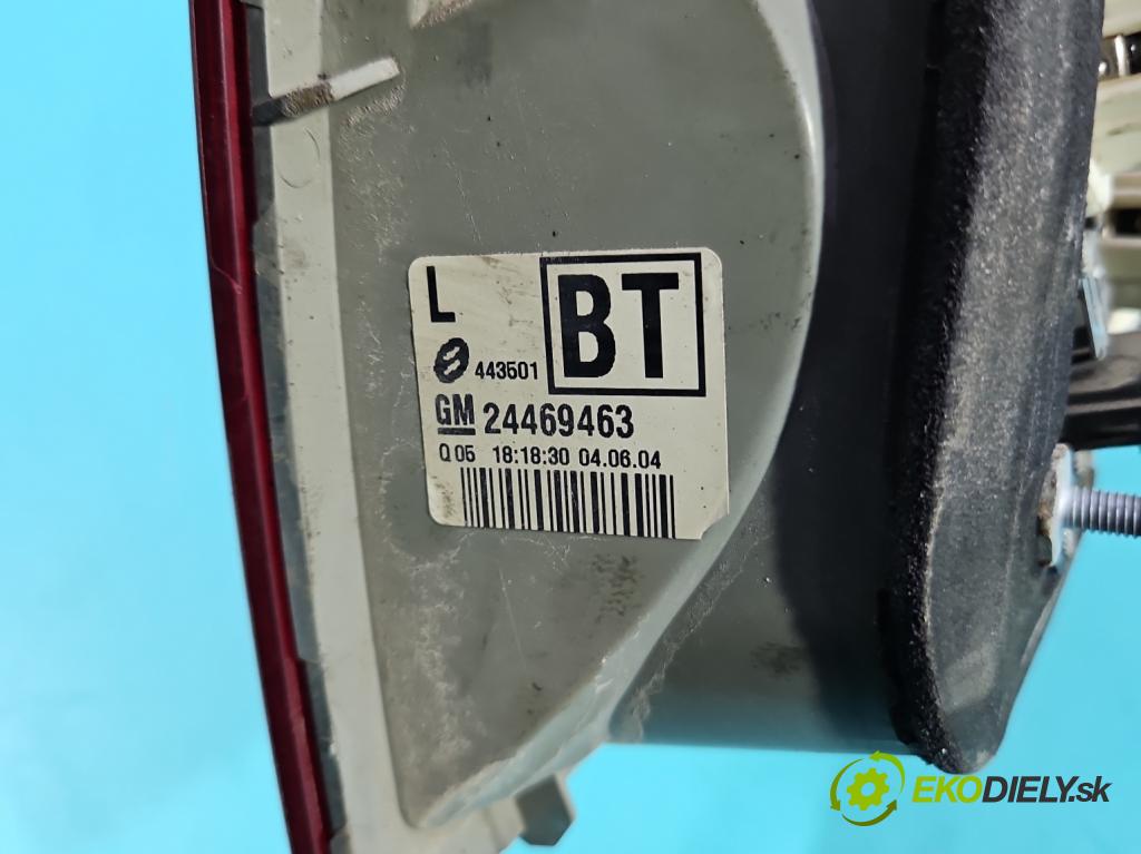 Opel Vectra C 2002-2008 1.9 cdti 150 hp manual 110 kW 1910 cm3 5- světlo zadní levé 24469463 (Klika dveří ostatní)