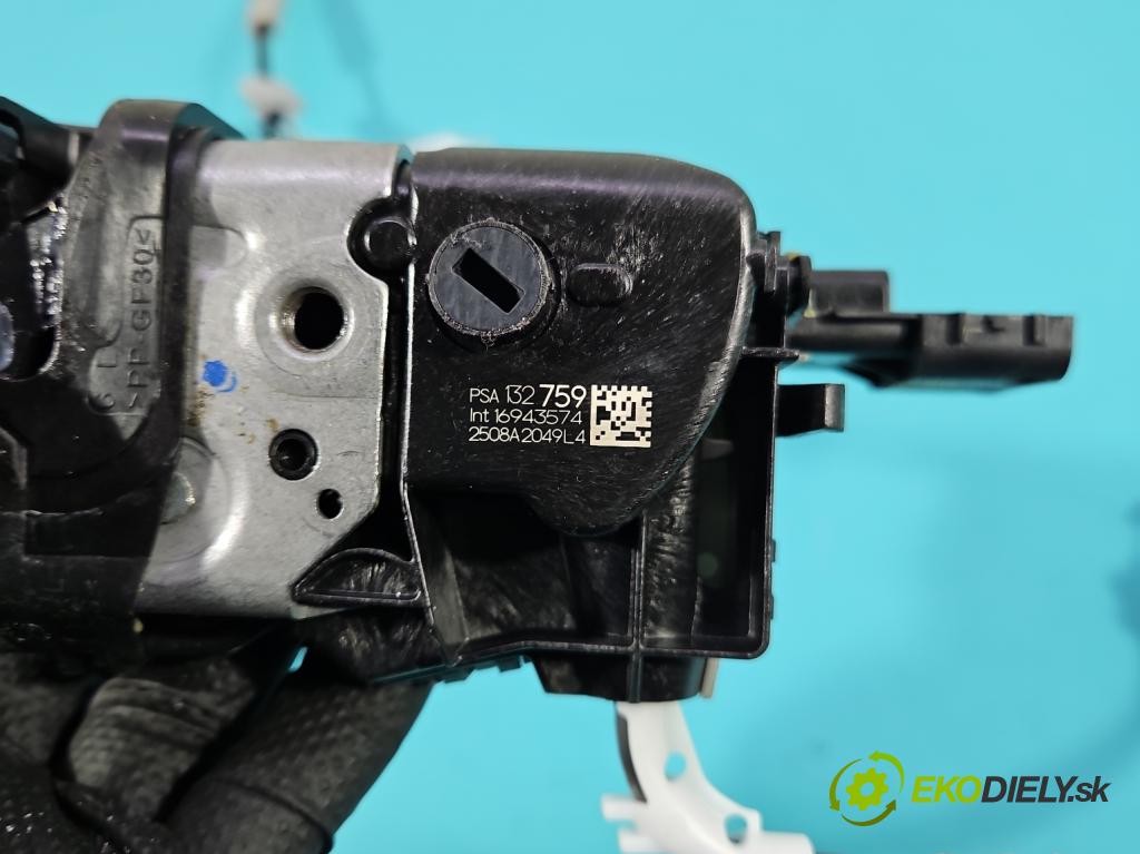Peugeot 508 II 2018- 1.6 224 hp automatic 165 kW 1598 cm3 5- zámek zadní levý 132759
