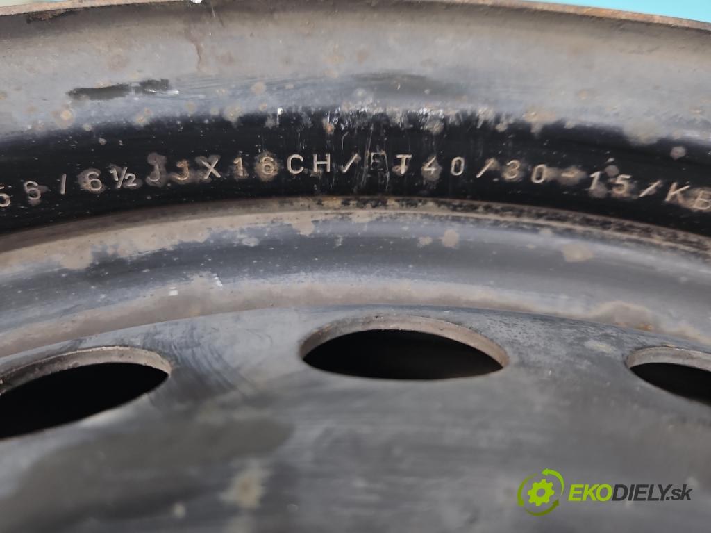 Nissan Qashqai I J10 2006-2013 1.6 16V 117 hp manual 86 kW 1598 cm3 5- Felga ocelový 16"