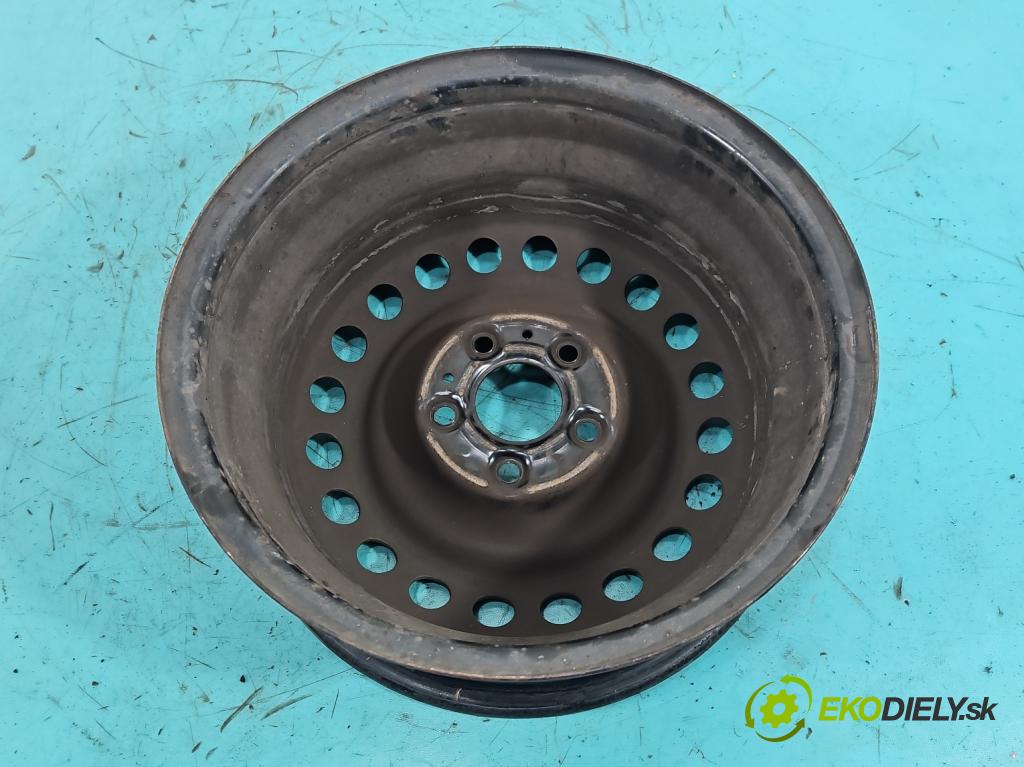 Nissan Qashqai I J10 2006-2013 1.6 16V 117 hp manual 86 kW 1598 cm3 5- Felga ocelový 16"