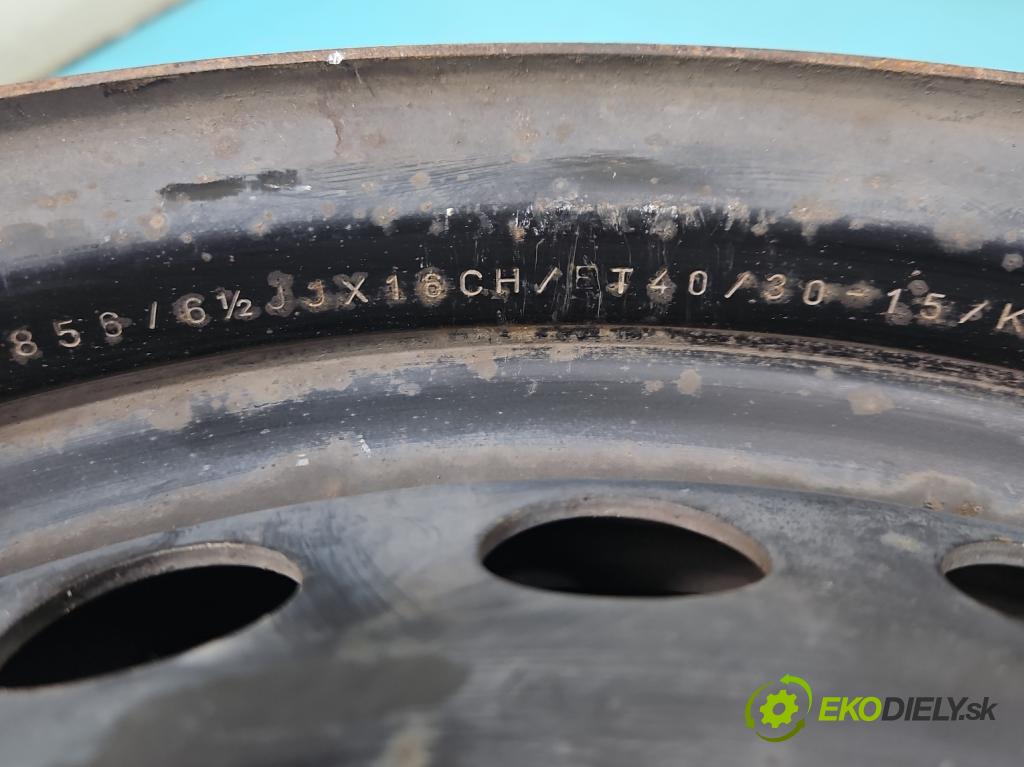 Nissan Qashqai I J10 2006-2013 1.6 16V 117 hp manual 86 kW 1598 cm3 5- Felga ocelový 16"