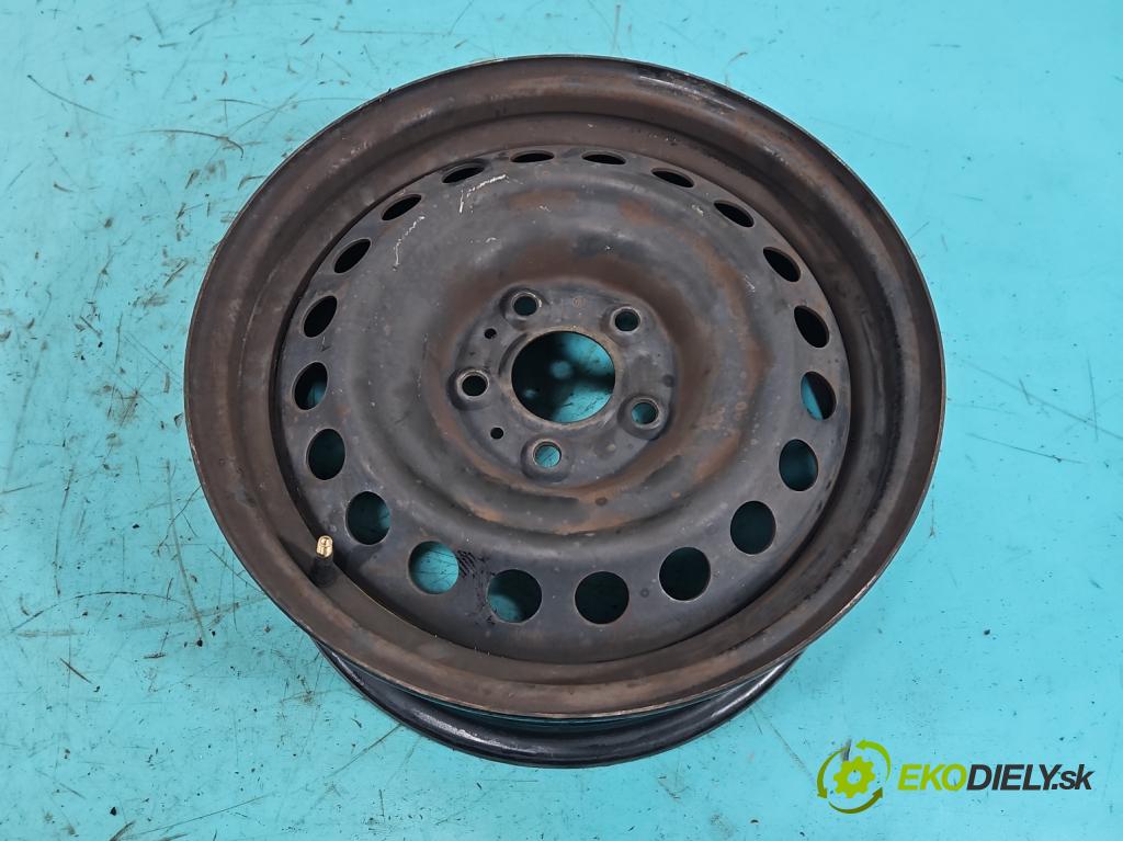 Nissan Qashqai I J10 2006-2013 1.6 16V 117 hp manual 86 kW 1598 cm3 5- Felga ocelový 16"